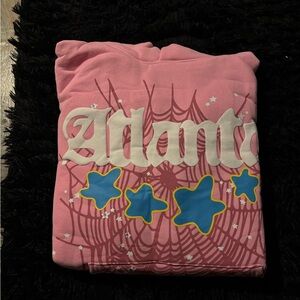 Pink Graphic Hoodie